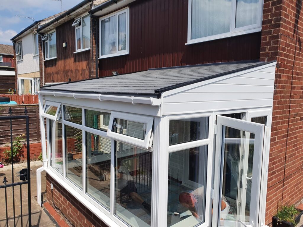 Lean-To Extension with a tiled roof