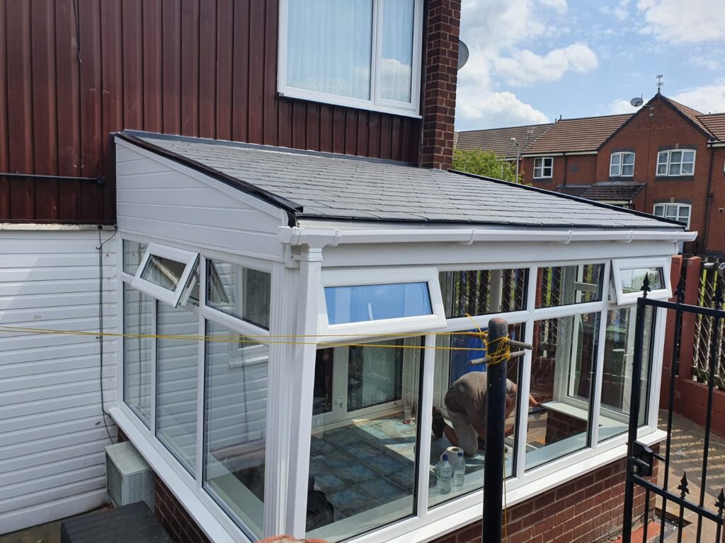 Lean-To Extension with a tiled roof