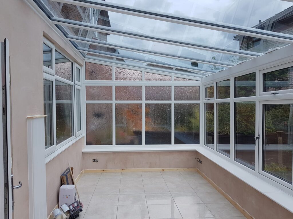 New Conservatory During Building