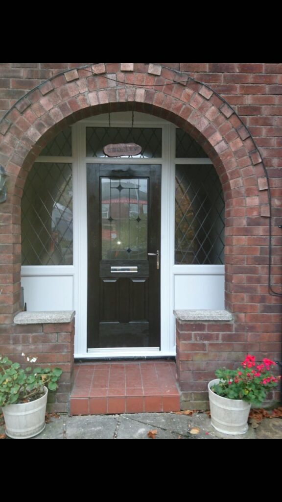 Composite Front Door on a 1930s house