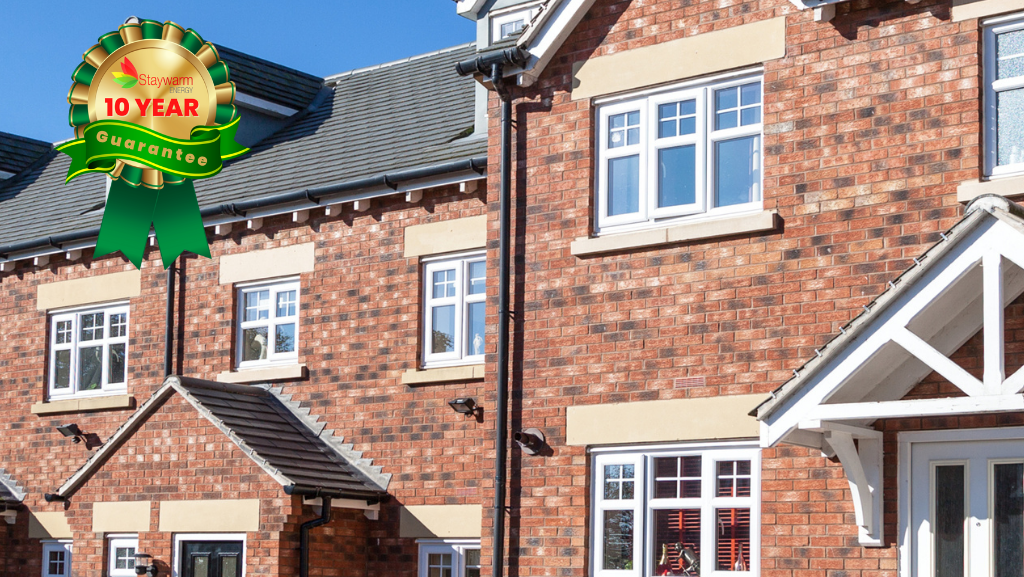 a row of terraced houses